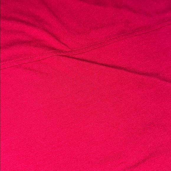 Eileen Fisher Vibrant Red Long Sleeve Tunic - Picture 6 of 6